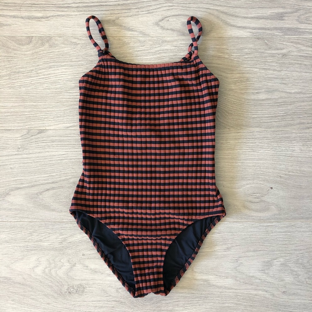 Solid & Striped One Piece